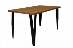 Jedálensky stôl STEEL 140x80