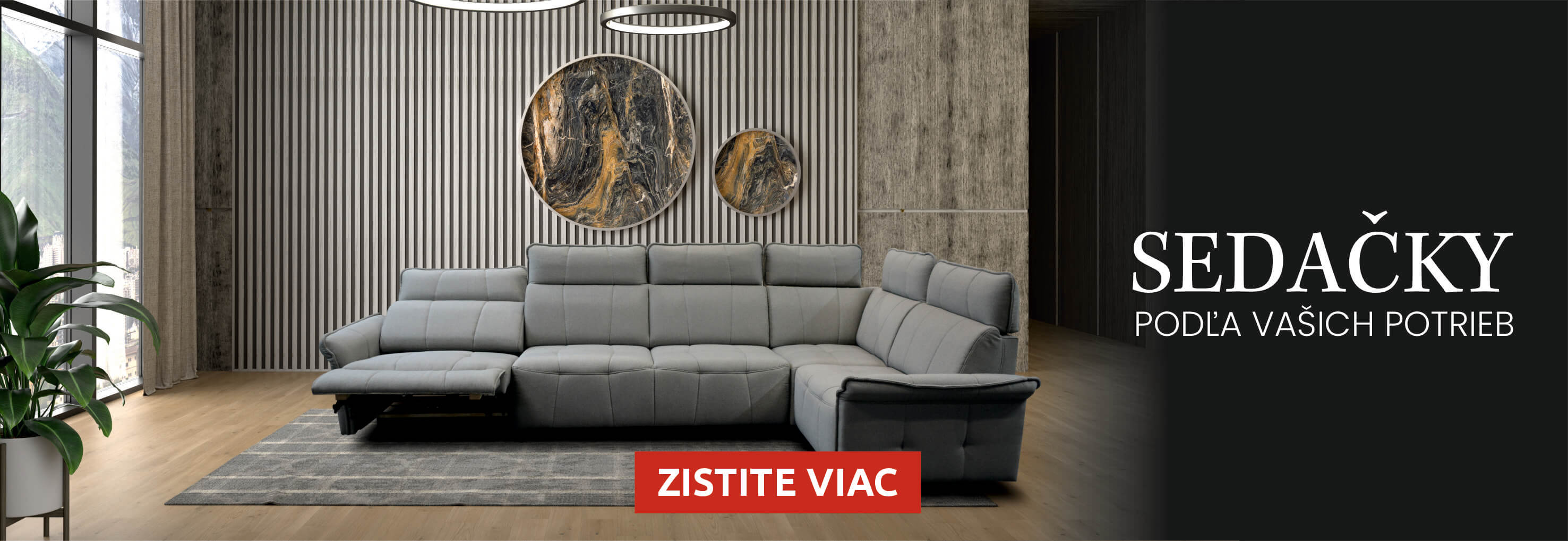 Moderné slovenské sedačky