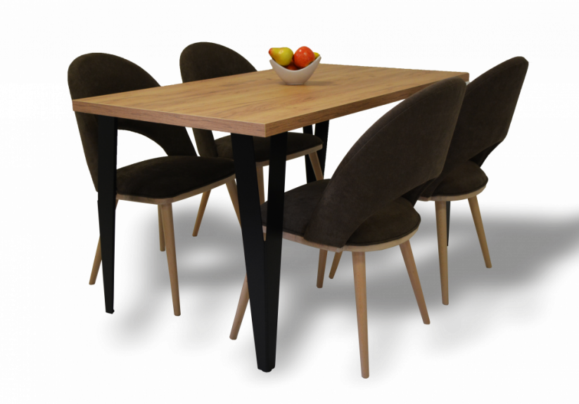 Jedálensky stôl STEEL 140x80